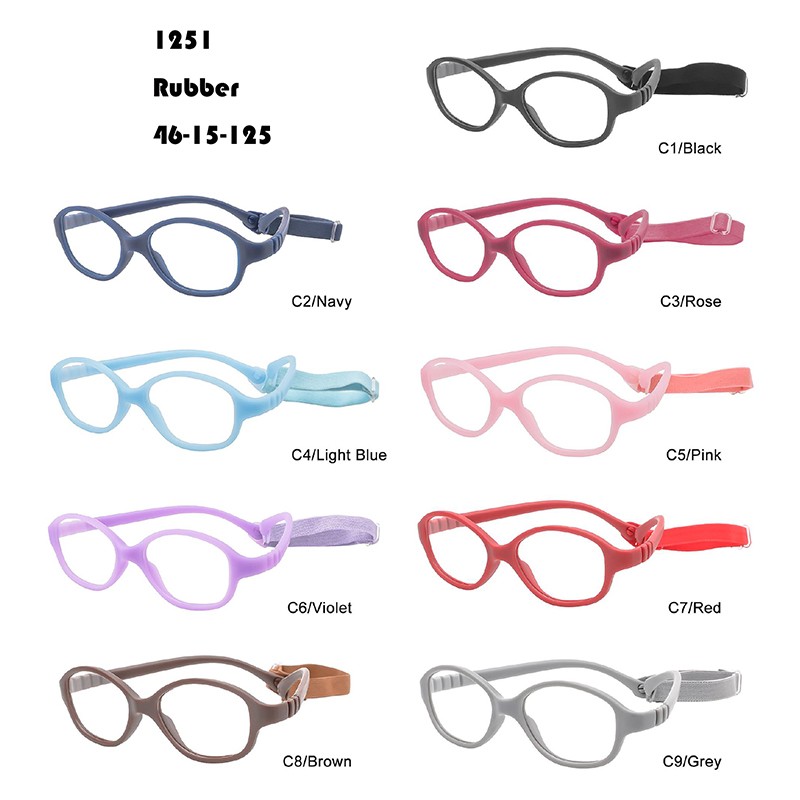 Rubber glasses frames for babies online